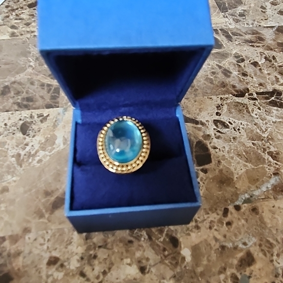 NEW 14k gold plated Temple St. Clair for Target Ring Limited Edition size 7 - Picture 9 of 9